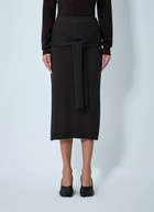 Lemaire Trompe L’Oeil Midi Skirt