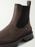 Moncler - Hevea Leather Chelsea Boots - Brown