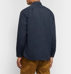 Monitaly - Cotton-Poplin Shirt - Blue