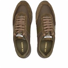 Axel Arigato Men's Genesis Vintage Runner Monochrome Sneakers in Green