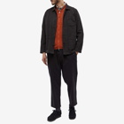 Universal Works Men's Fine Cord Bakers Overshirt in Licorice