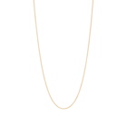 Tom Wood Men's 20.5" Spike Chain in Gold 