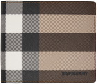 Burberry Brown Check Wallet