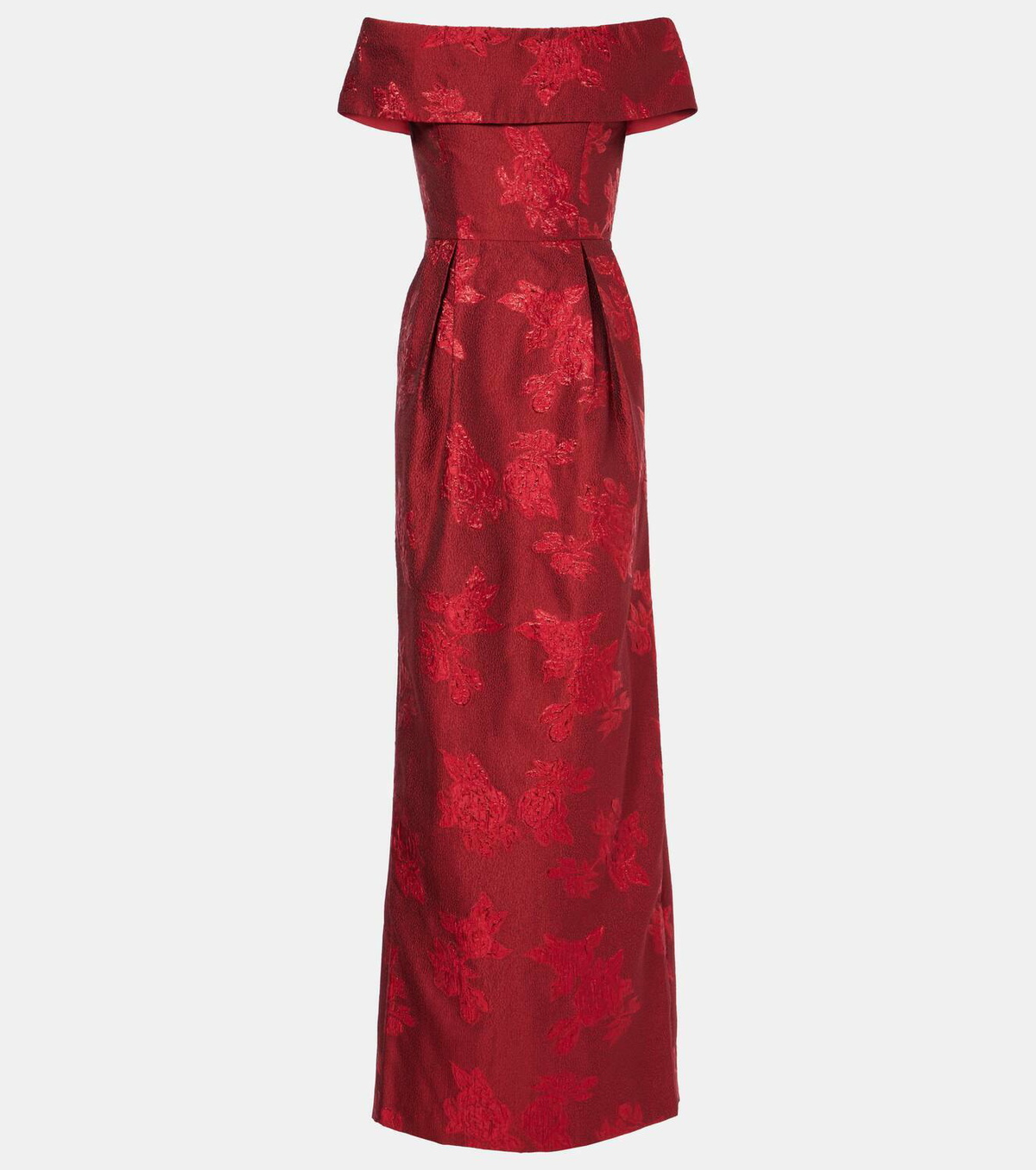 Rebecca Vallance Henrietta brocade bustier gown