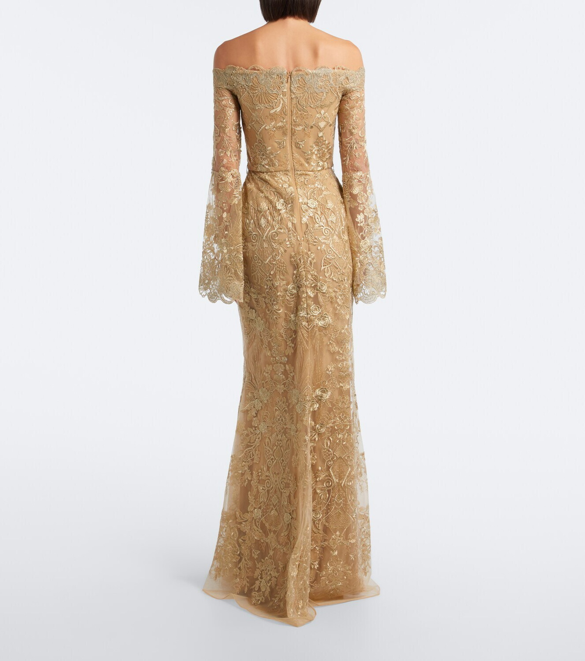 Elie Saab Off-shoulder lace gown