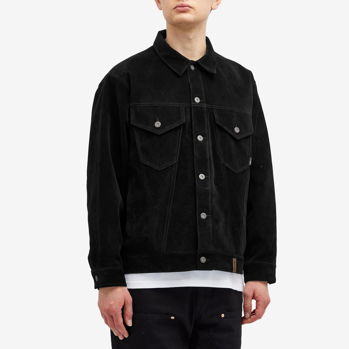 WTAPS Men's 01 Track Jacket in Black WTAPS
