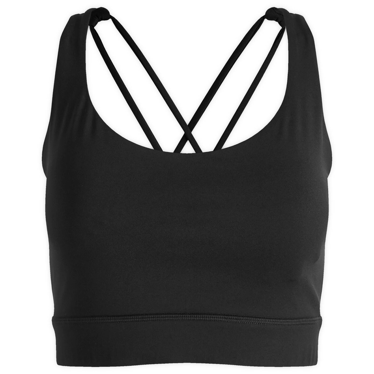 Adanola Women's Ultimate Cross Back Bra Top in Black