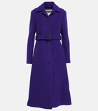 Golden Goose - Belted wool-blend coat