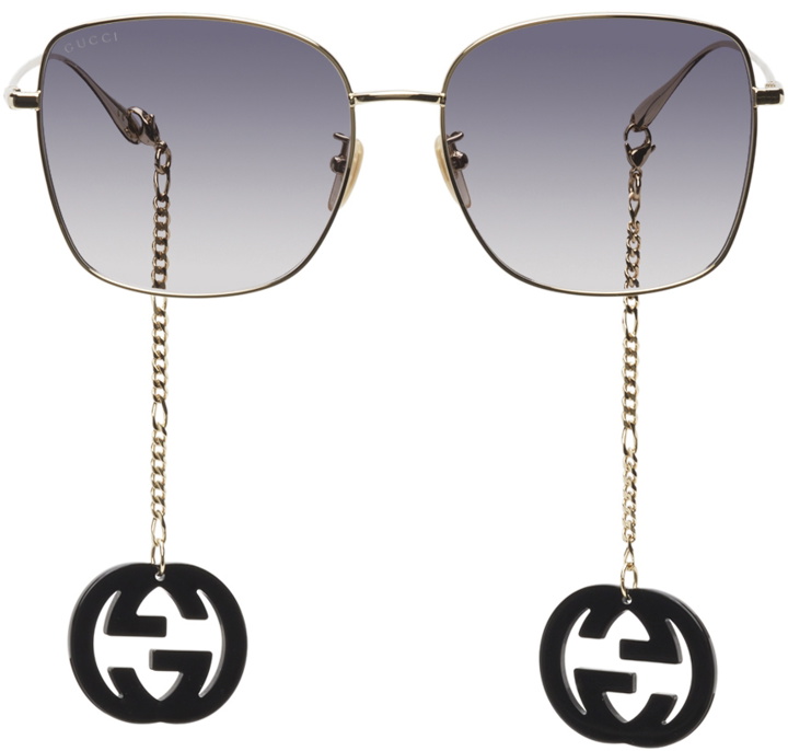 Photo: Gucci Gold Endura Sunglasses