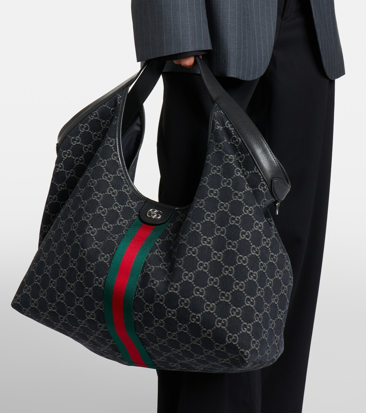 Gucci Gucci Giglio Large GG Canvas tote bag