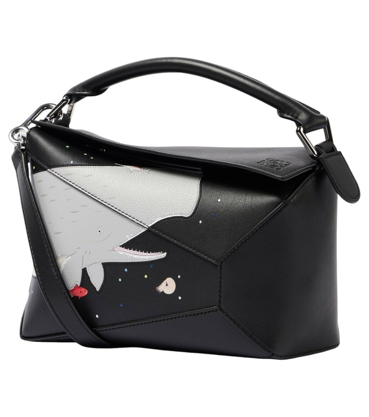 Photo: Loewe x Suna Fujita Puzzle Edge Whale Small crossbody bag