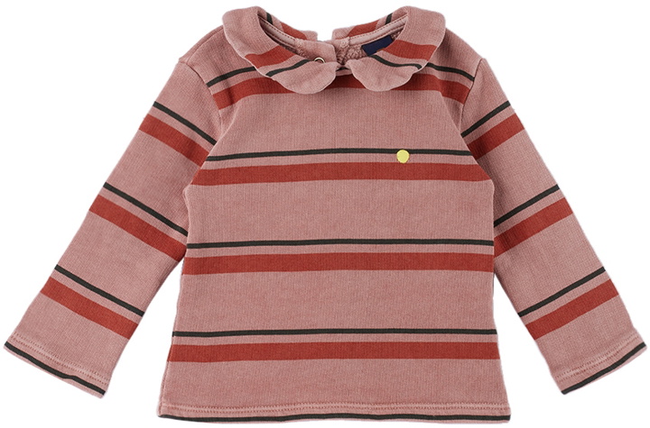 Photo: Bonmot Organic Baby Red Striped Shirt