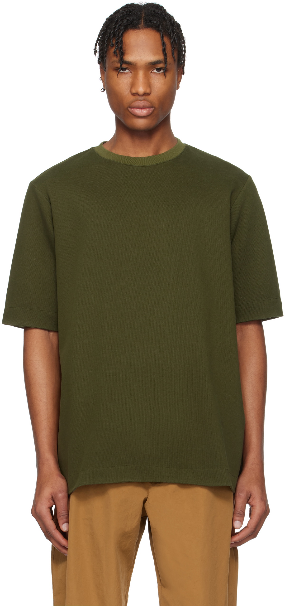 【関税込み】CASEY CASEY グリーン Felix Tシャツ Casey Casey Felix Tシャツ | グリーン | FARFETCH JP
