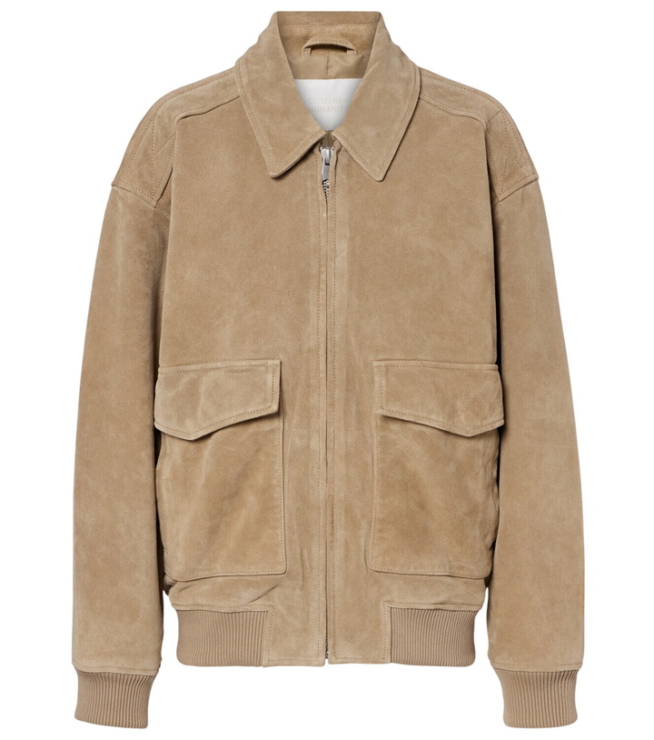 Photo: Citizens of Humanity Vivienne suede blouson jacket