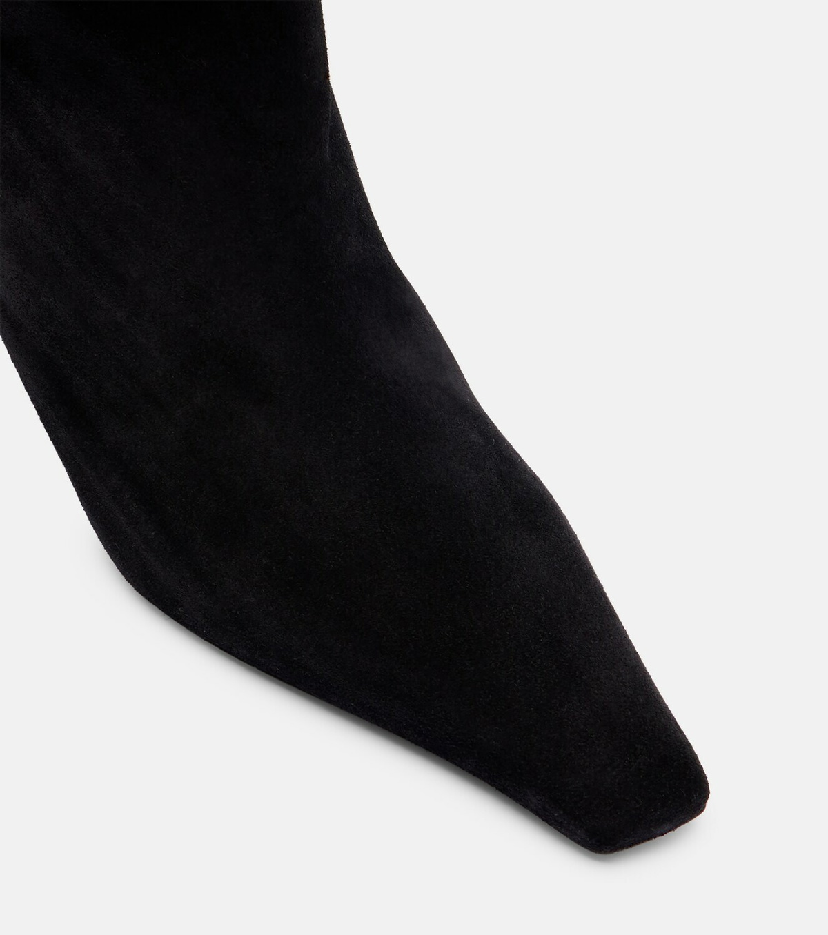 Amina Muaddi Jamie 25 suede ankle boots