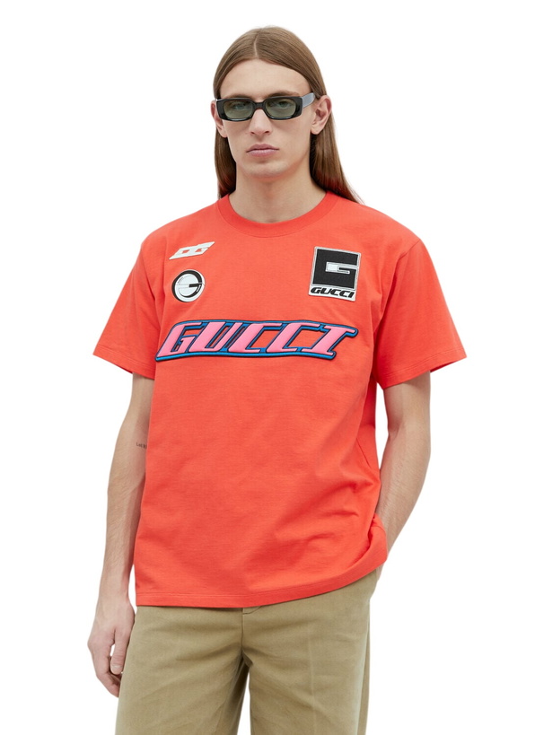 Photo: Gucci Logo Emblems T-Shirt