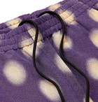 Needles - Polka-Dot Jersey Basketball Shorts - Purple