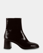 Steve Madden Jive Booties in Burgundy Patent