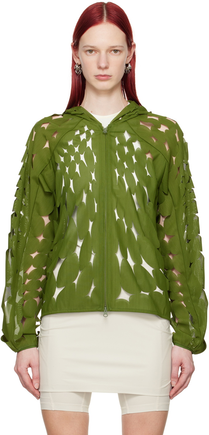 POST ARCHIVE FACTION (PAF) Green 6.0 Left Hoodie