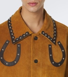 Bode Carson studded suede jacket