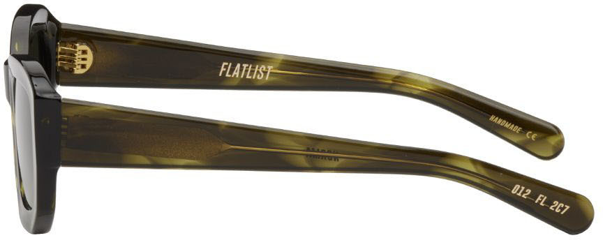 FLATLIST EYEWEAR Green Norma Sunglasses