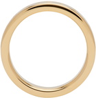 MM6 Maison Margiela Gold Logo 6 Band Ring