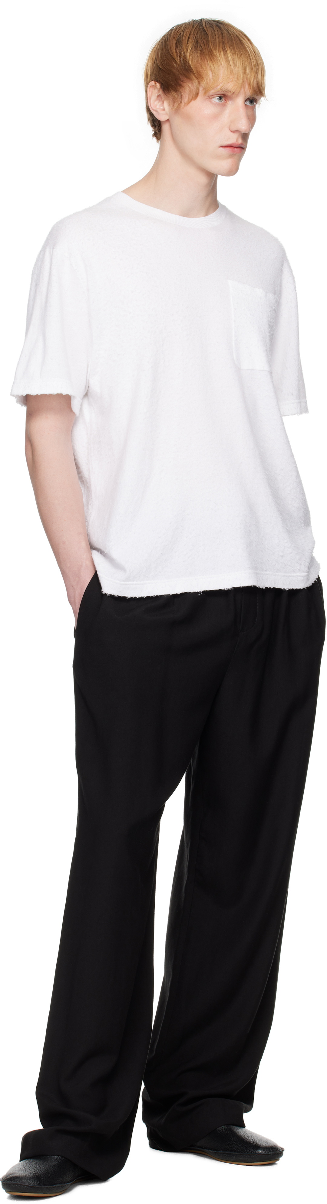 The Row Black Xon Trousers The Row