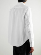 LOEWE - Logo-Embroidered Cotton-Poplin Shirt - White