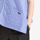 Comme des Garçons SHIRT Men's x Lavenham Stripe Gilet in Blue