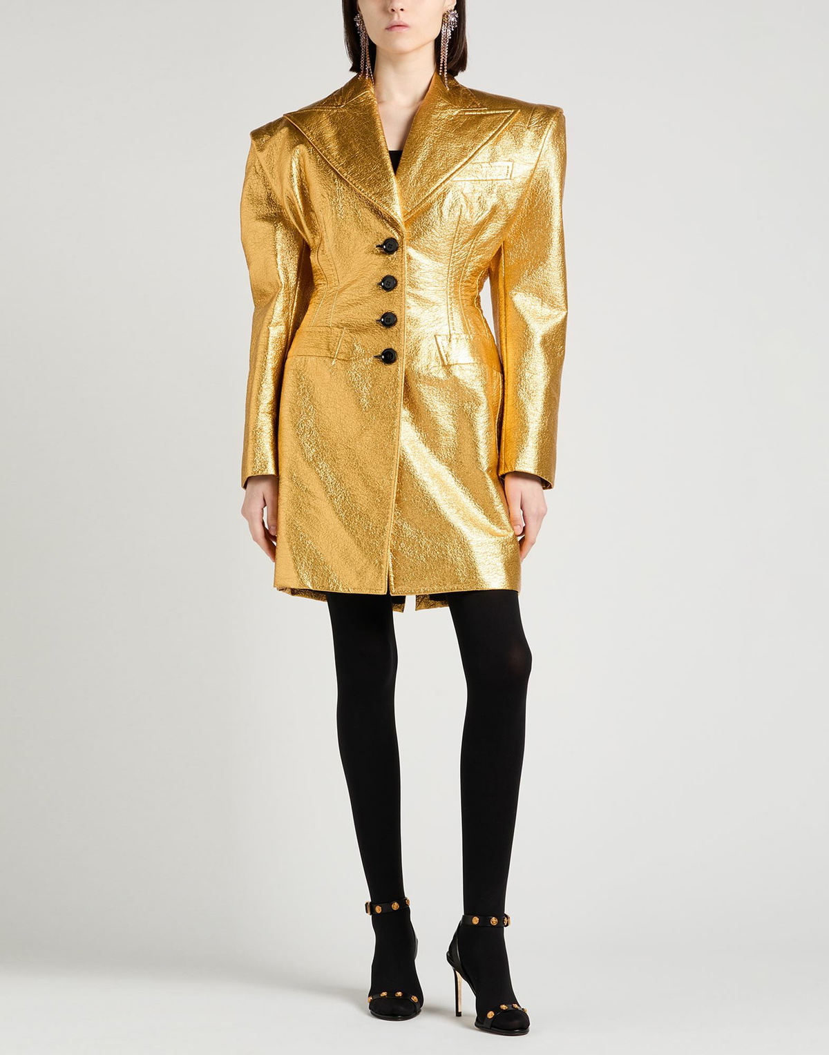 Dolce & gabbana Womens Coat in Gold