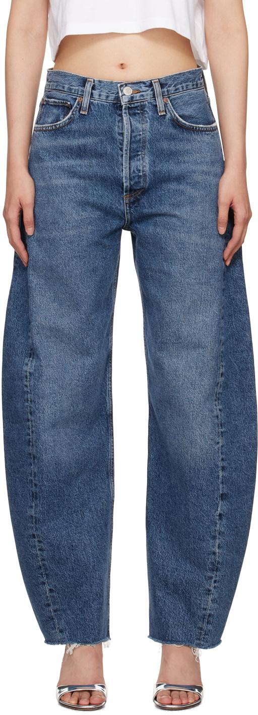 AGOLDE Blue Luna Pierced Jeans AGOLDE