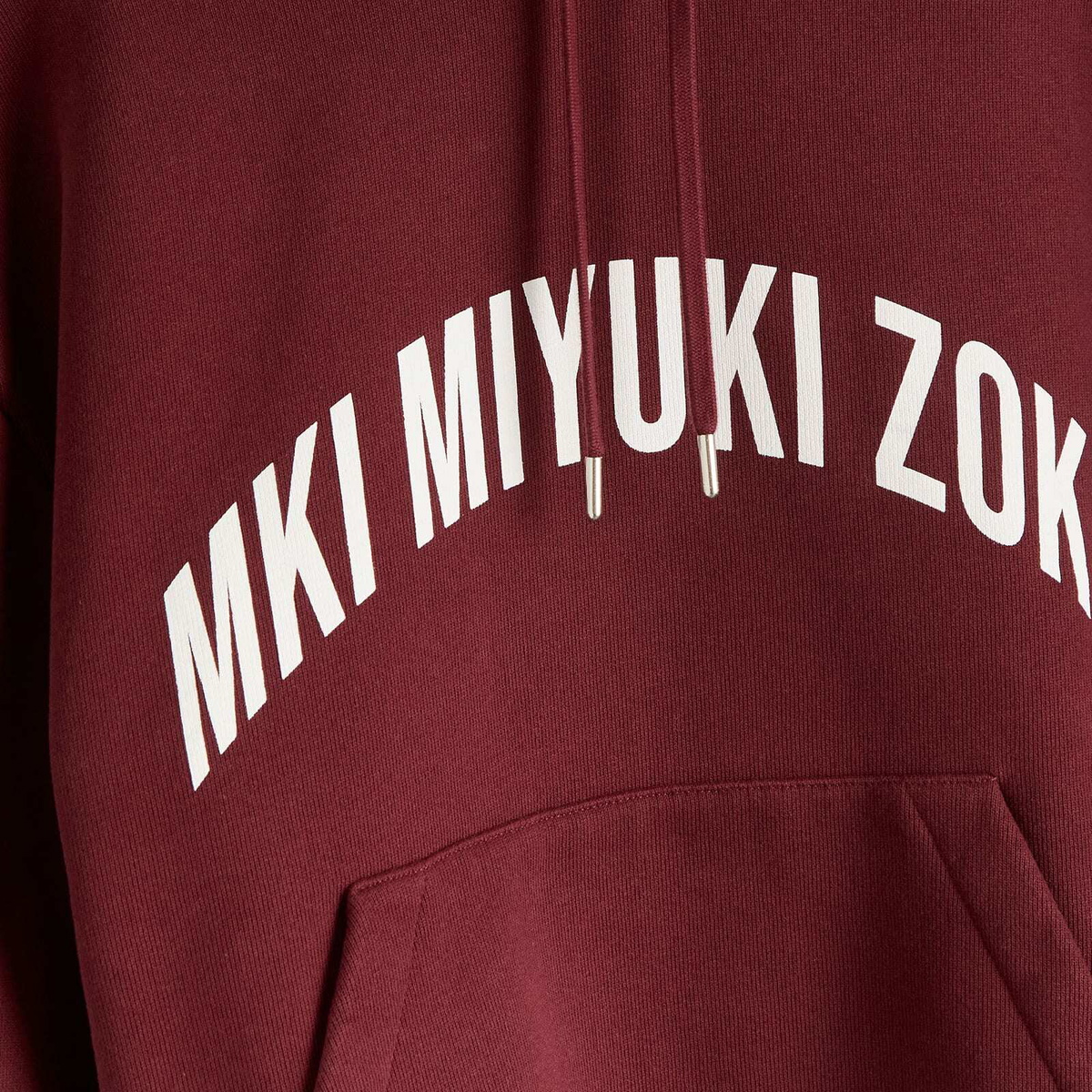 MKI Women's Arch Hoodie Presented by END. in Burgundy/White