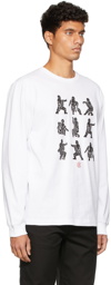 Clot White Kung Fu Long Sleeve T-Shirt