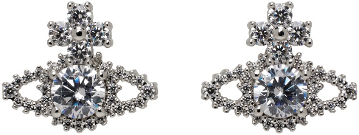 Photo: Vivienne Westwood Silver Valentina Stud Earrings