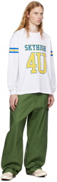 Sky High Farm Workwear Green Super Relaxed Cargo Pants