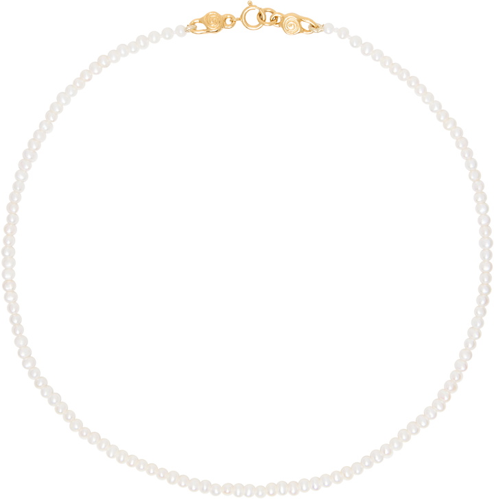 Photo: Mondo Mondo White Petite Pearl Choker