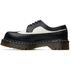 Dr. Martens Black & White 3989 Bex Brogue Derbys