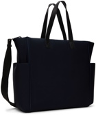 A.P.C. Navy Stamp Tote