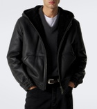 Arma Malen hooded leather jacket