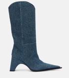 Coperni Bridge denim cowboy boots