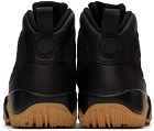 Nike Jordan Black Jordan 9 Retro Boot Sneakers