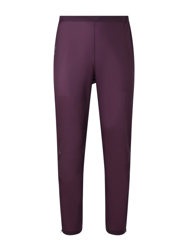Photo: On - Ultra Straight-Leg Guardatec™ Shell Trousers - Burgundy