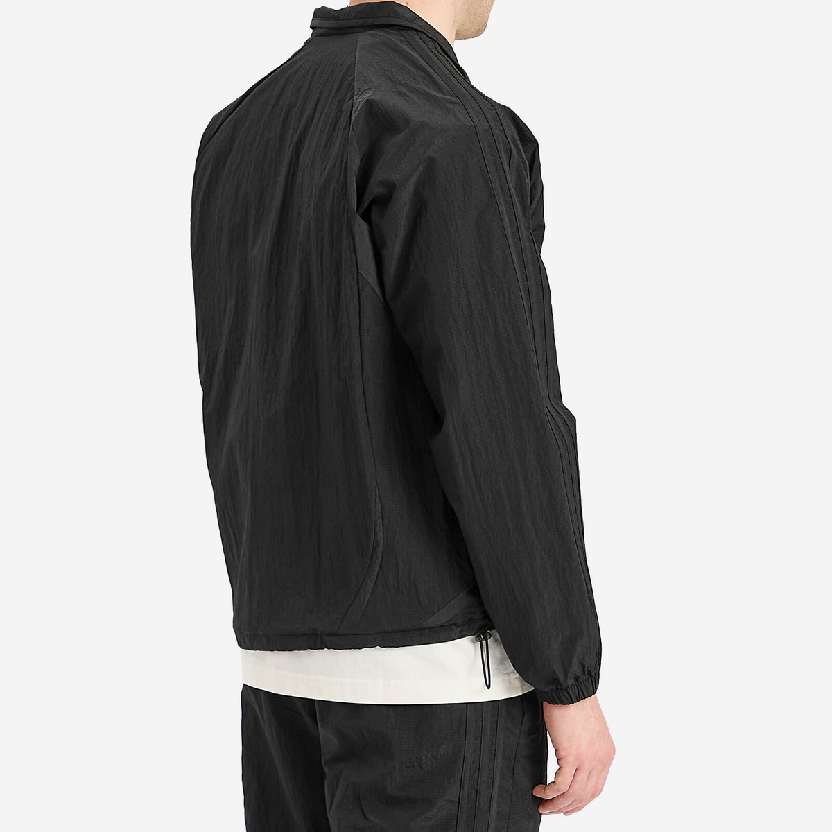Adidas Men's Adicolor 2000s Woven Track Top in Black adidas