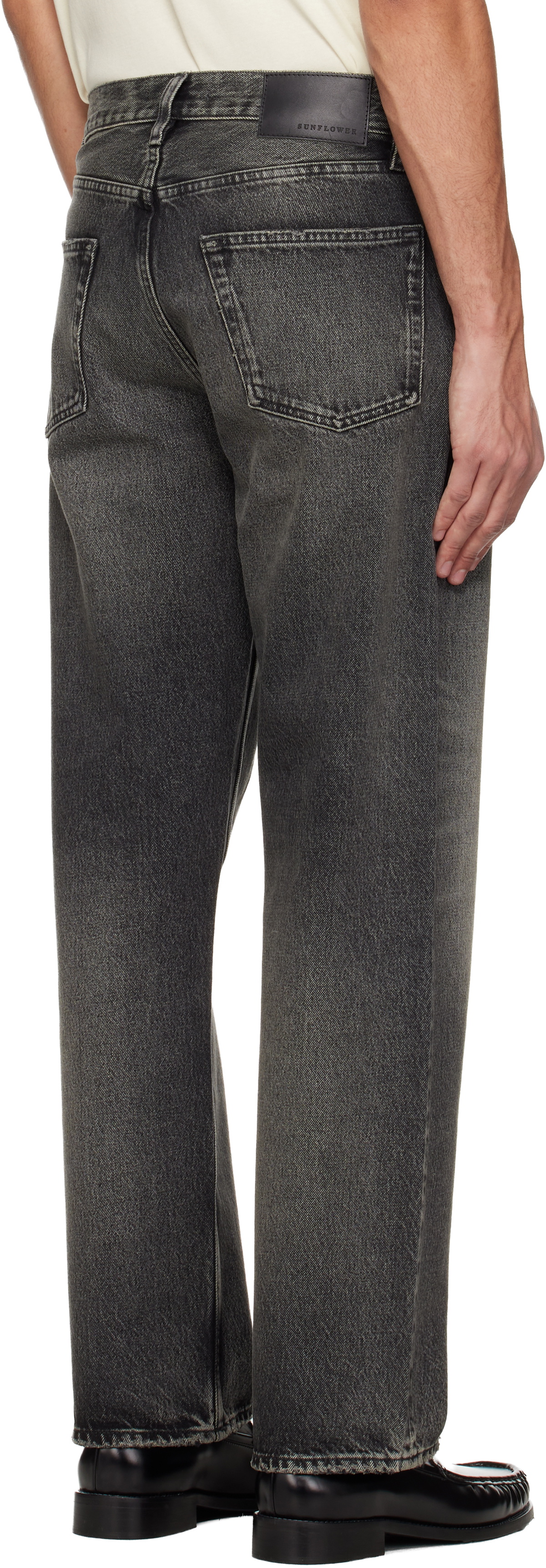 Sunflower Black Loose Jeans