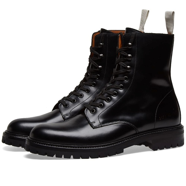 Photo: Common Projects Lug Sole Combat Boot
