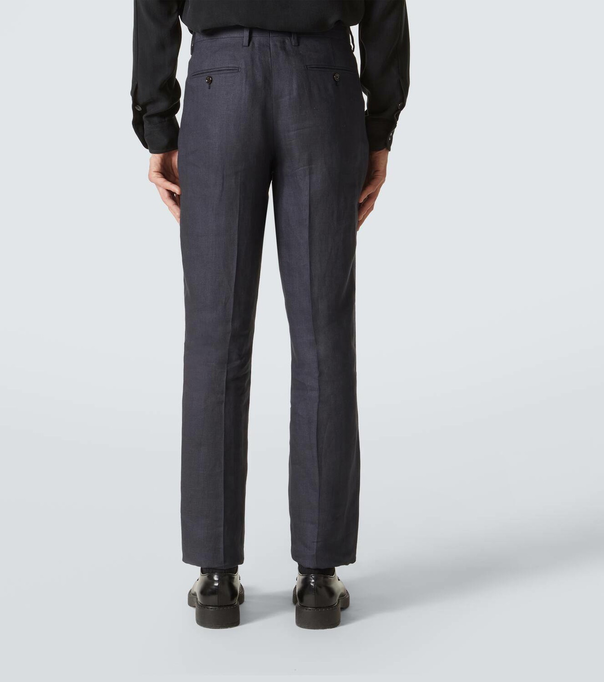 Lardini Linen straight pants