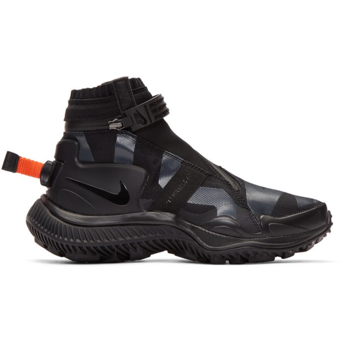 Photo: NikeLab Black NSW Gaiter Boot High-Top Sneakers 