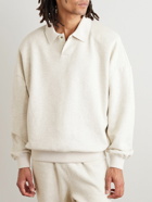 Fear of God - Eternal Cotton-Blend Jersey Polo Shirt - Neutrals