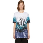 Baja East Multicolor Tie-Dye Horses Logo T-Shirt