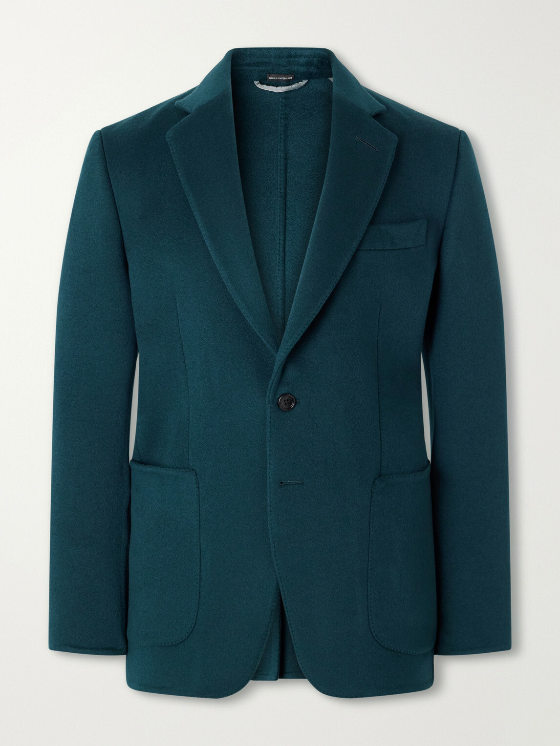 TOM FORD - Woven Cashmere Blazer - Green
